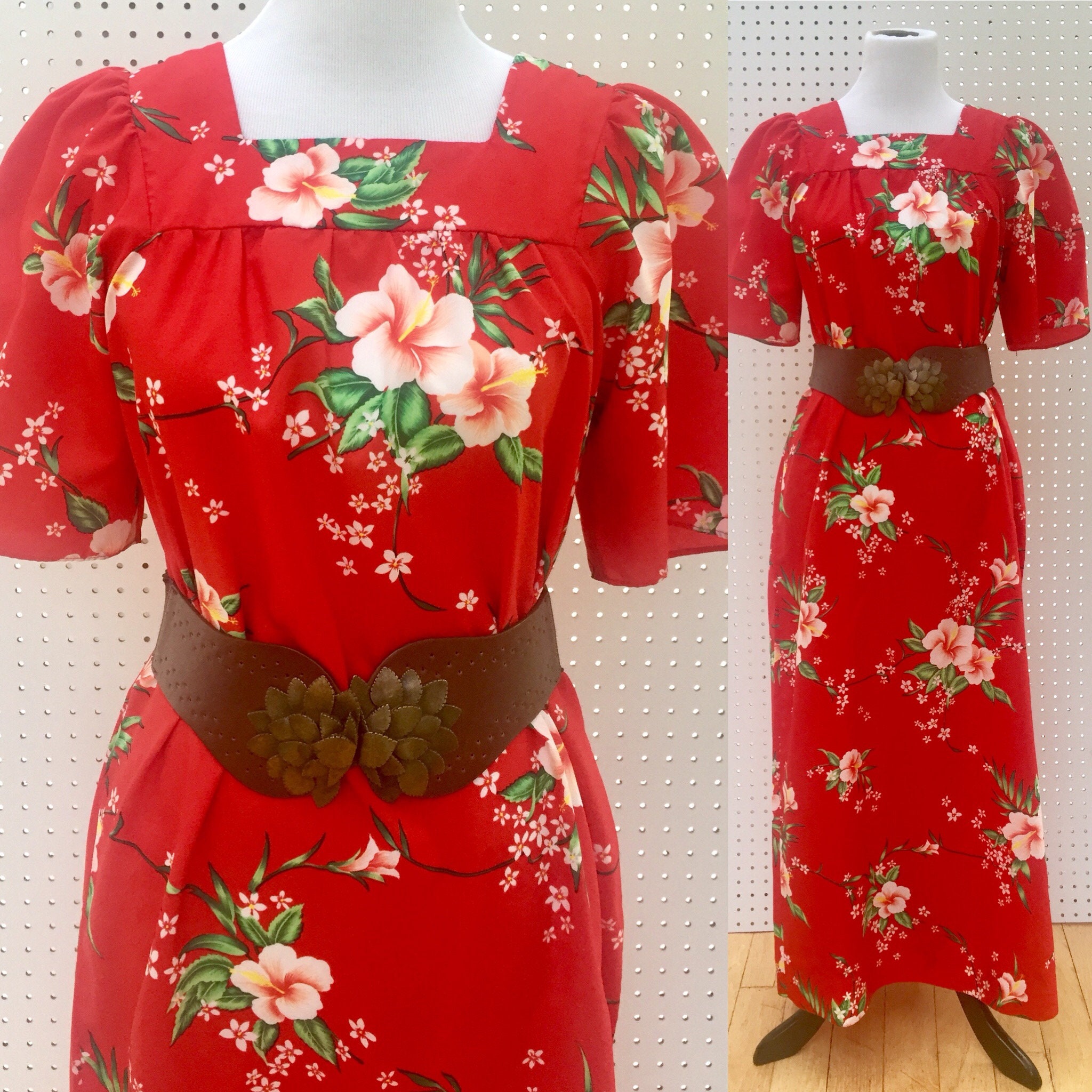 loose hawaiian dress
