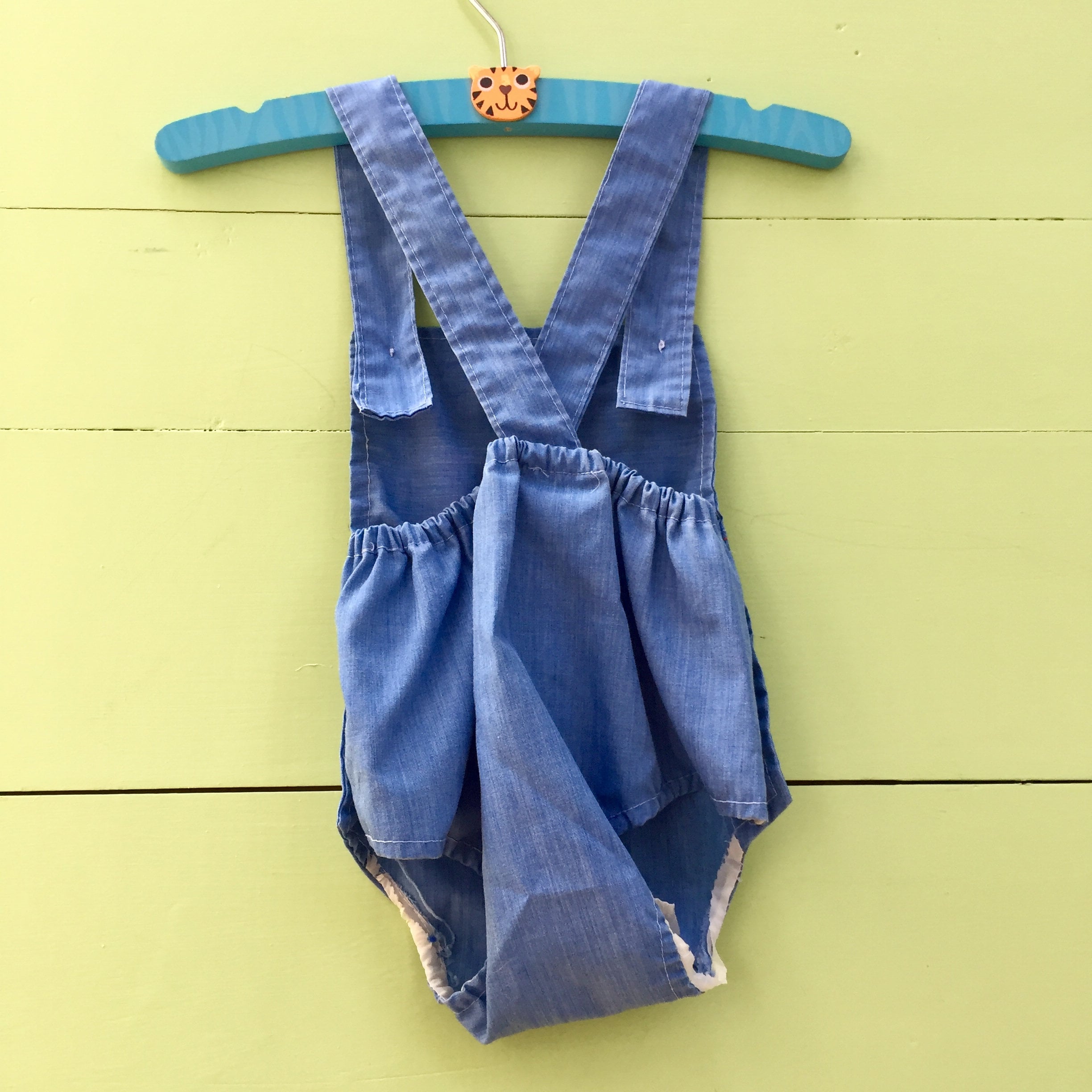 Vintage Raggedy Andy Sunsuit, Baby Boy 0-3 months, 1960s Baby Boy