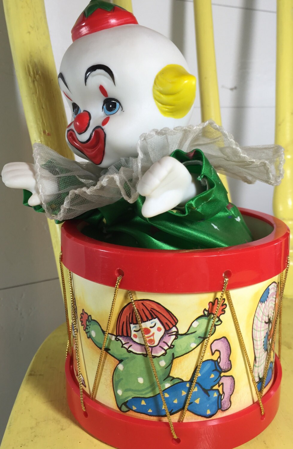 clown in the box toy