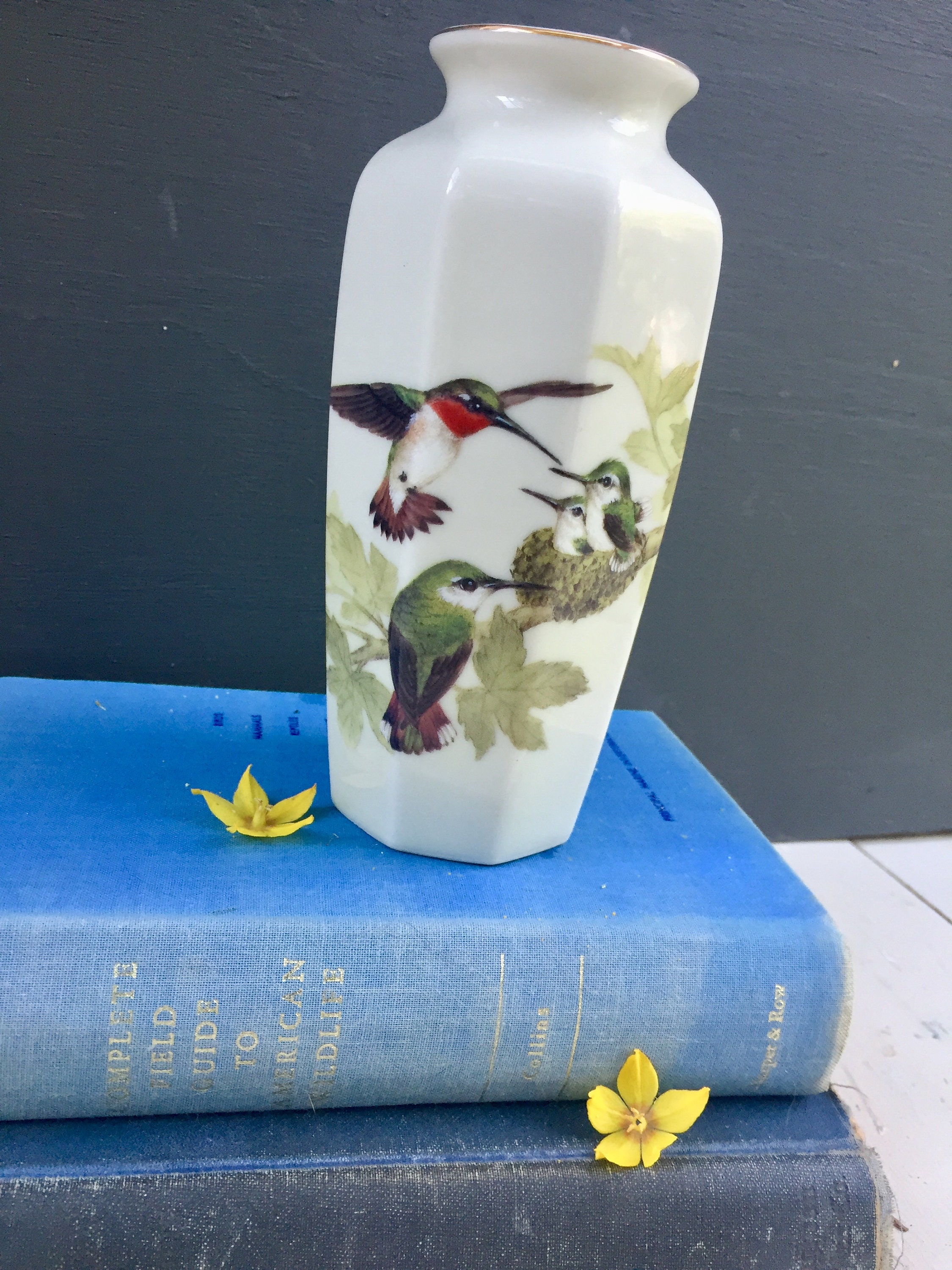 Vintage Otagirl Japan Vase, Vintage Japanese Bird Vase, Vintage Bird