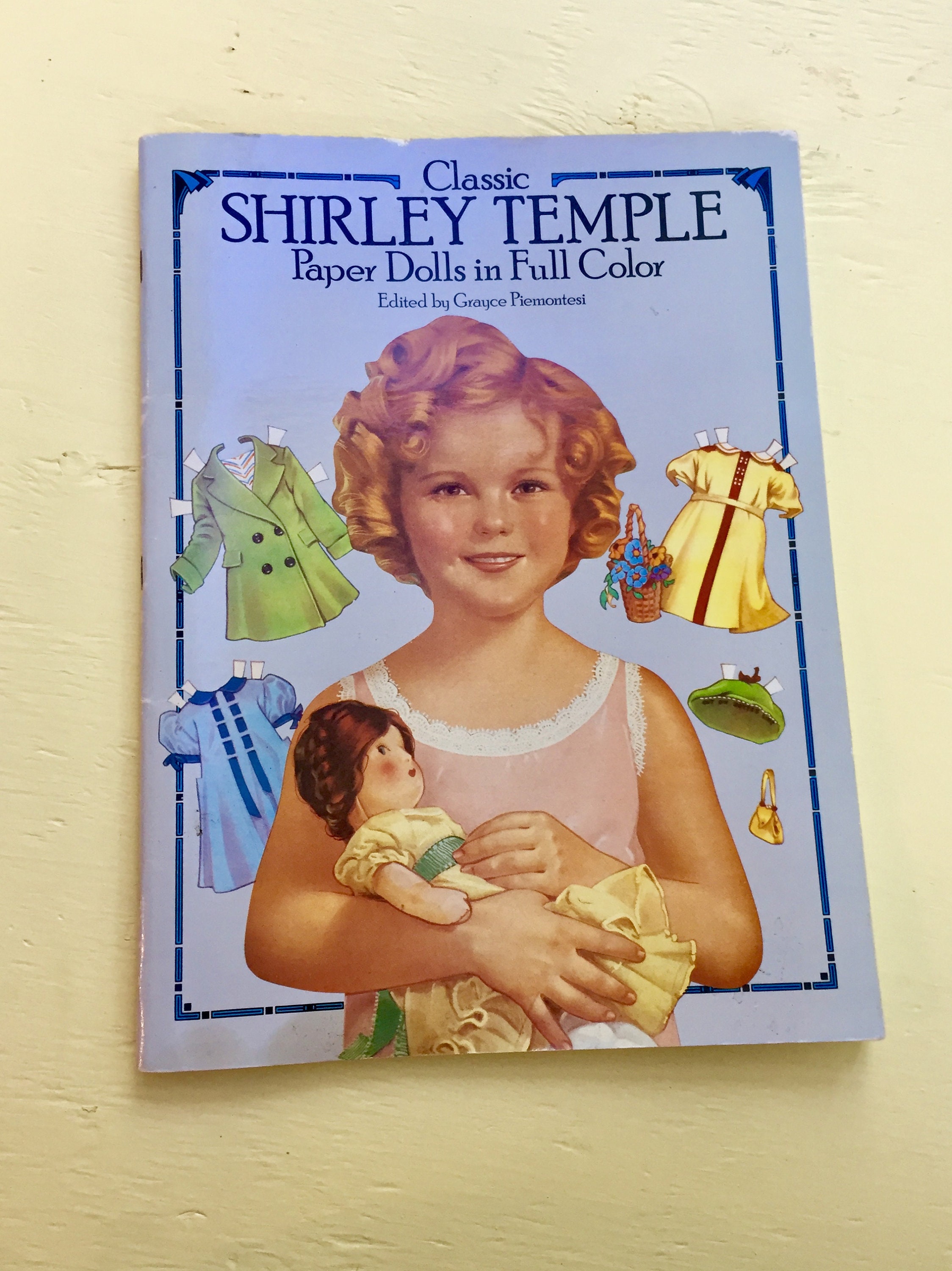 shirley temple paper dolls in full color