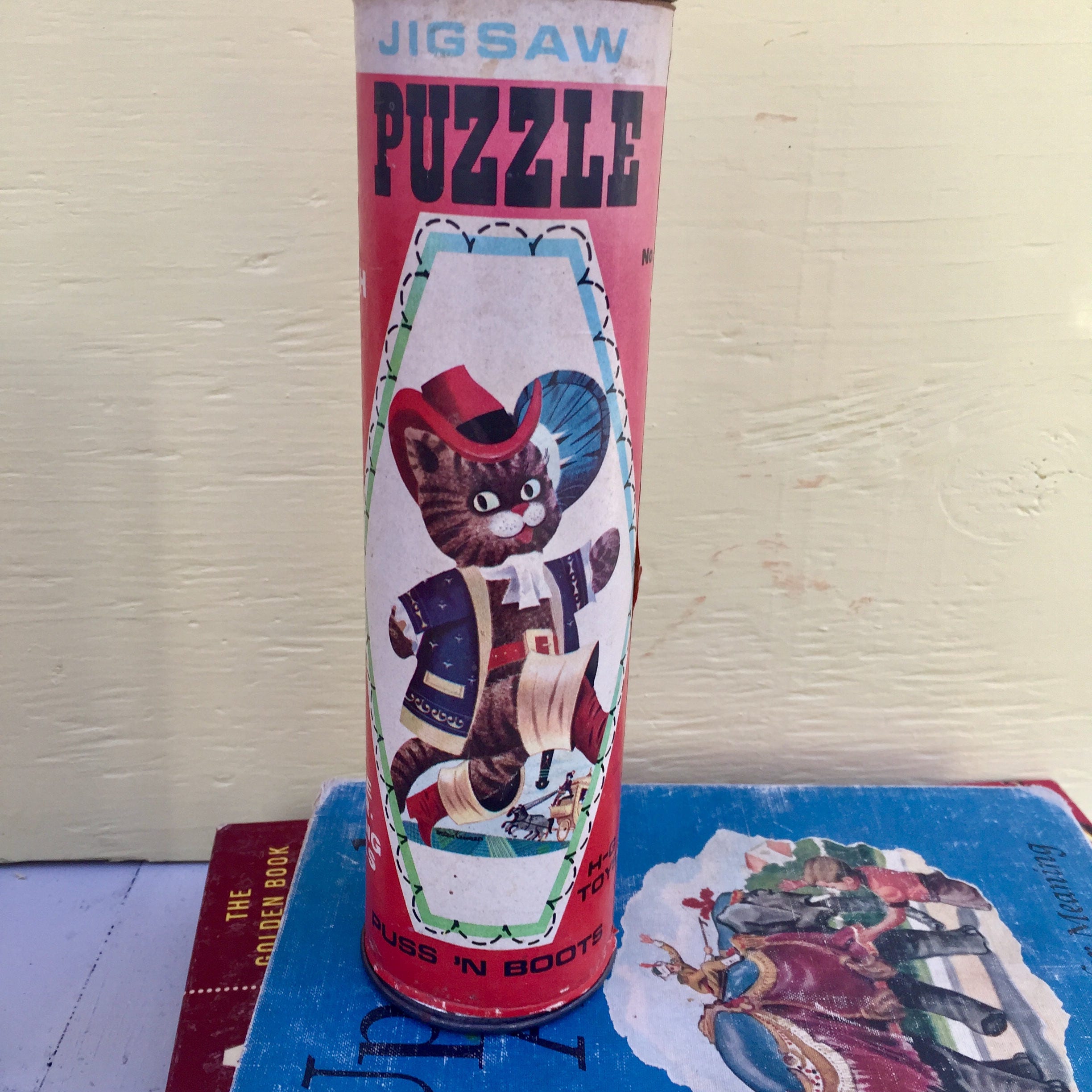 Vintage 1950s Jigsaw Puzzles, Set of Three, HG Toys Jigsaw Puzzle