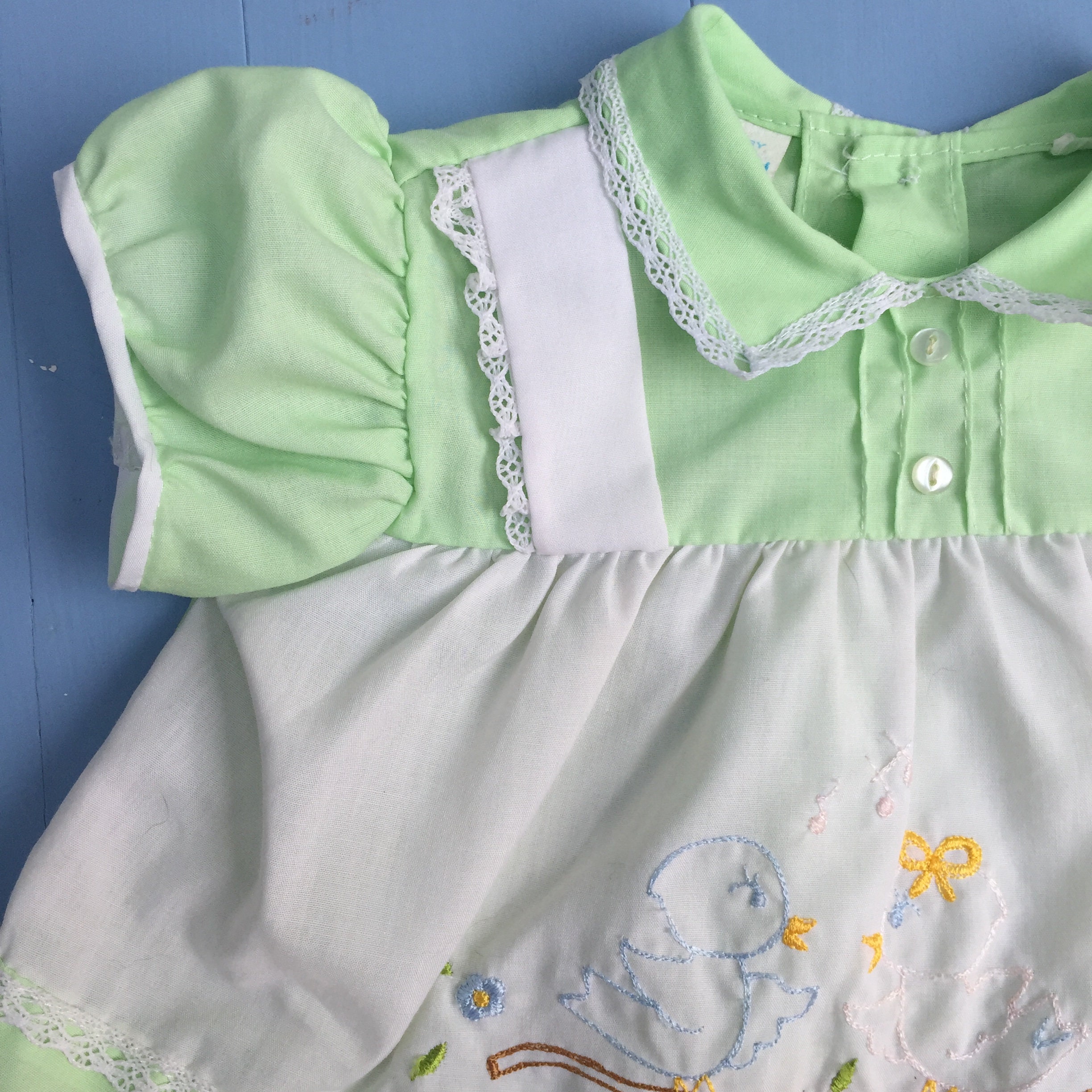 Vintage Cradle Togs Baby Dress, Size 3 to 6 months, Vintage Baby Dress