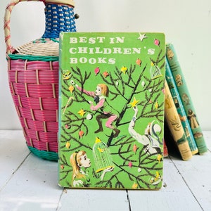Vintage 1950s &quot;Best in Children&#39;s Books&quot; Children&#39;s storybook, Christmas Book, Collectible Book