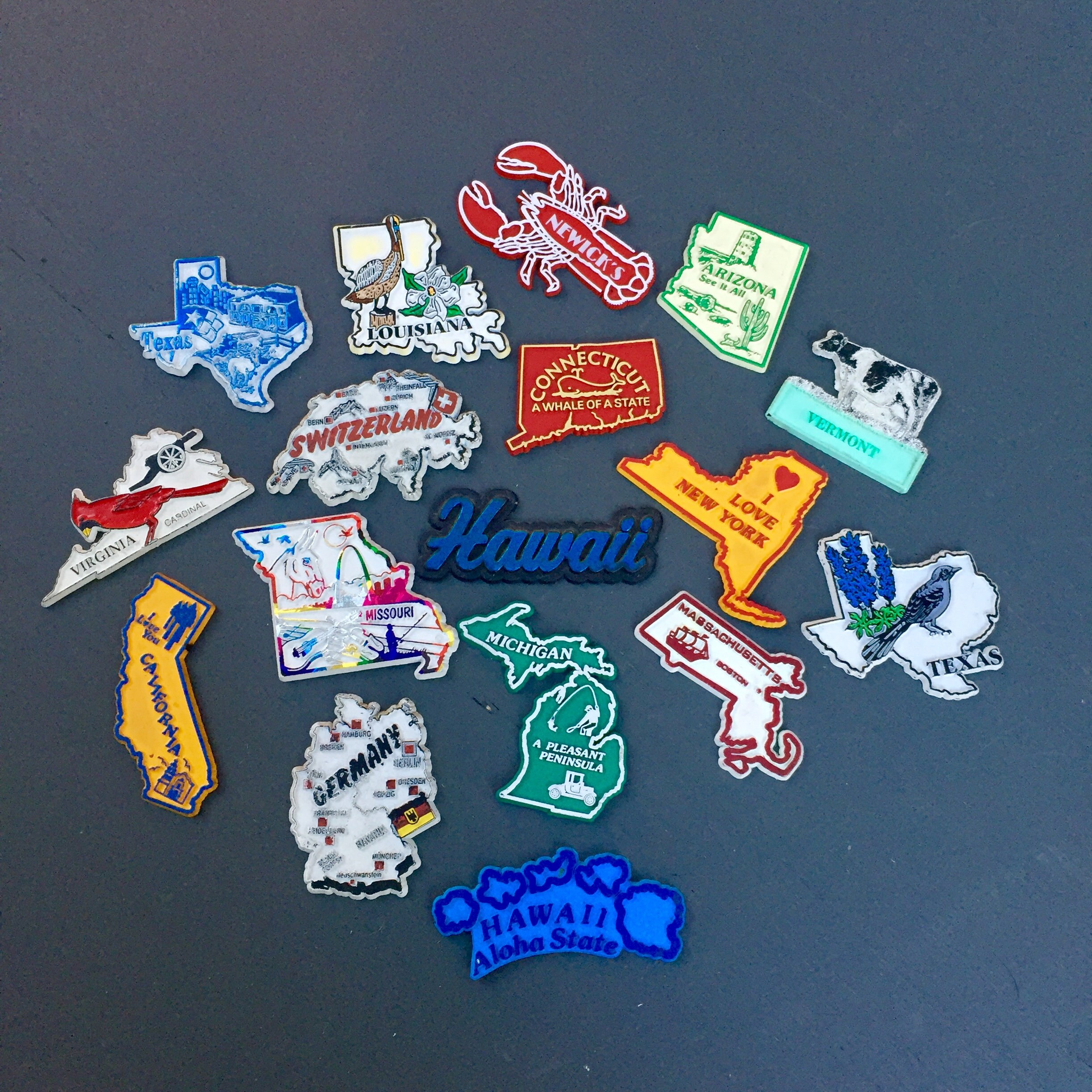 Vintage Souvenir Vintage State Vintage Travel Decor