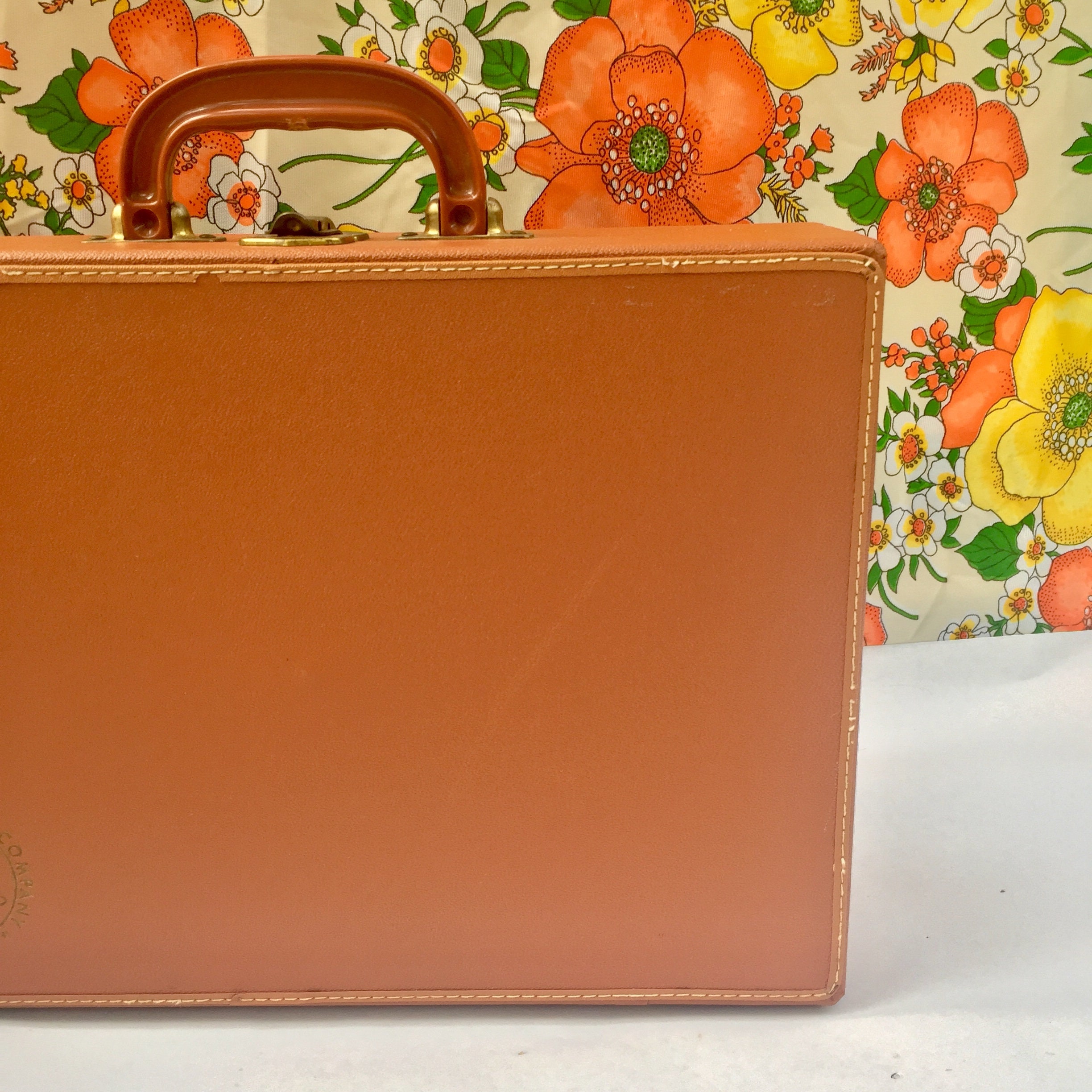Vintage Briefcase, Vintage Houghton Mifflin Company Briefcase, Vintage
