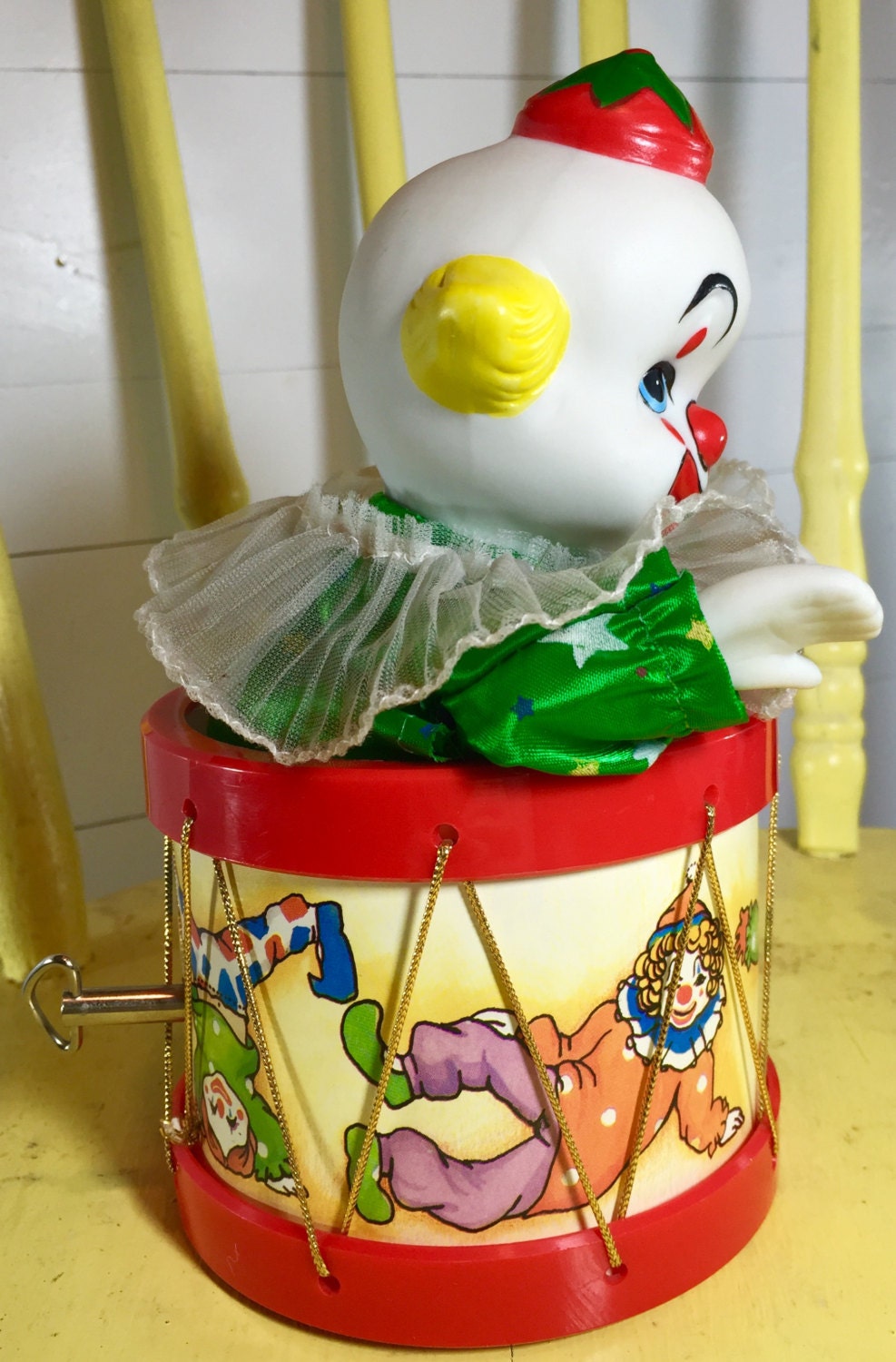 clown in the box toy