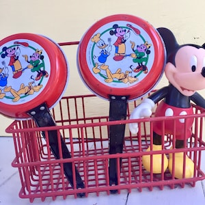 Vintage Disney Toy Dishes, Vintage Disney Tin Toy Pans, Disney Toy Pans, Vintage Disney Collectible, Vintage Toy Tin Dishes