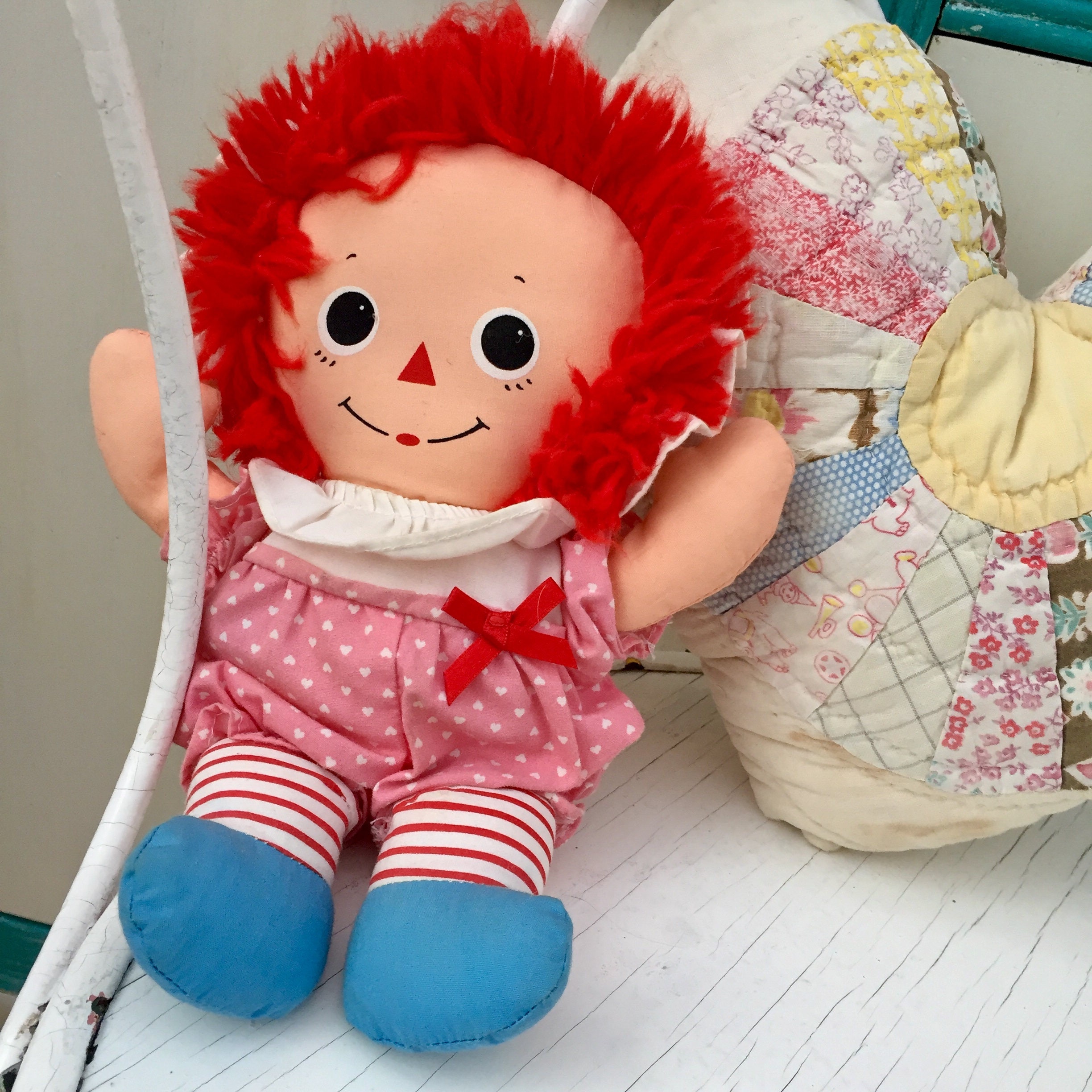 small raggedy ann doll