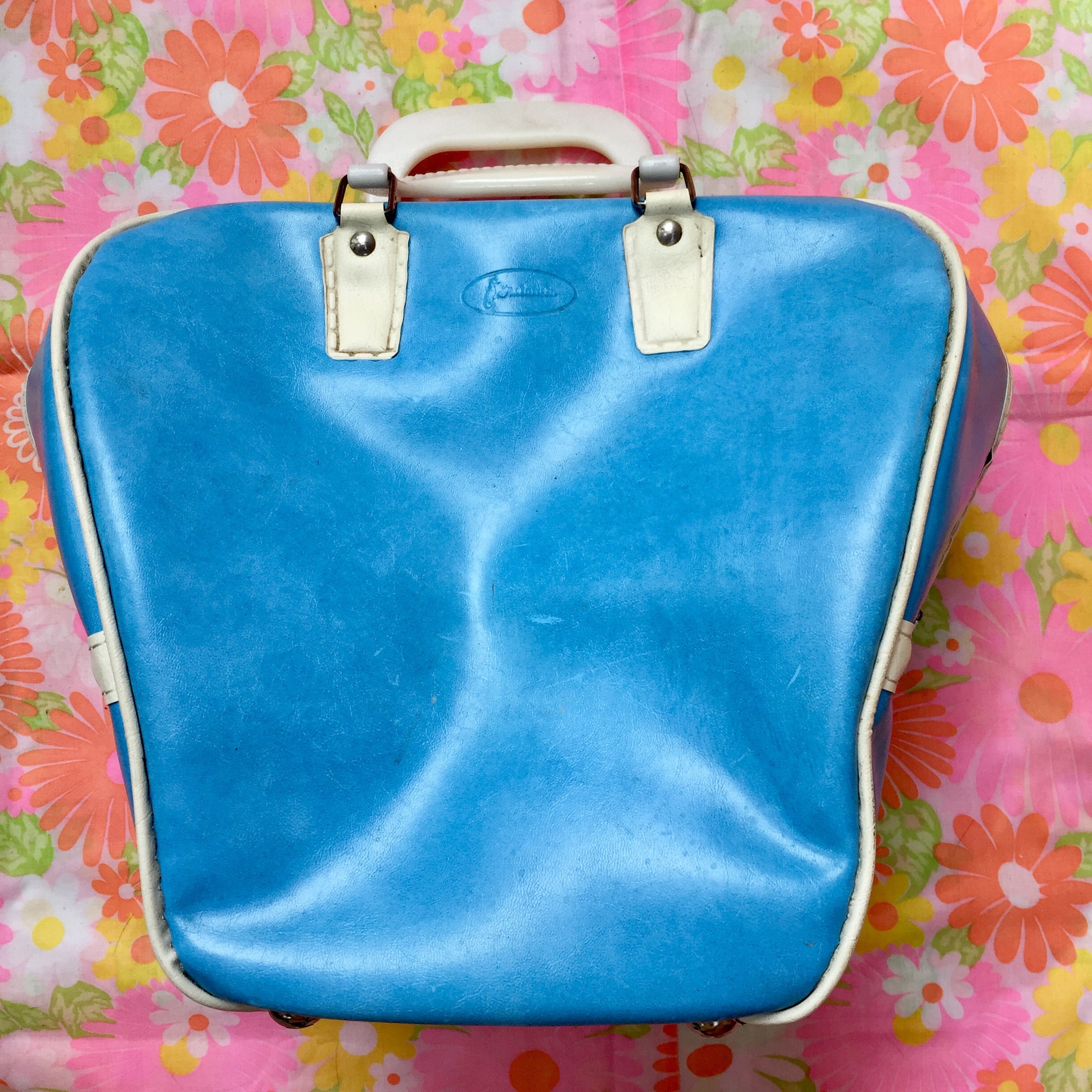 Vintage Bowling Bag, Retro Bowling Bag, Bowling Ball Bag, Retro Bag