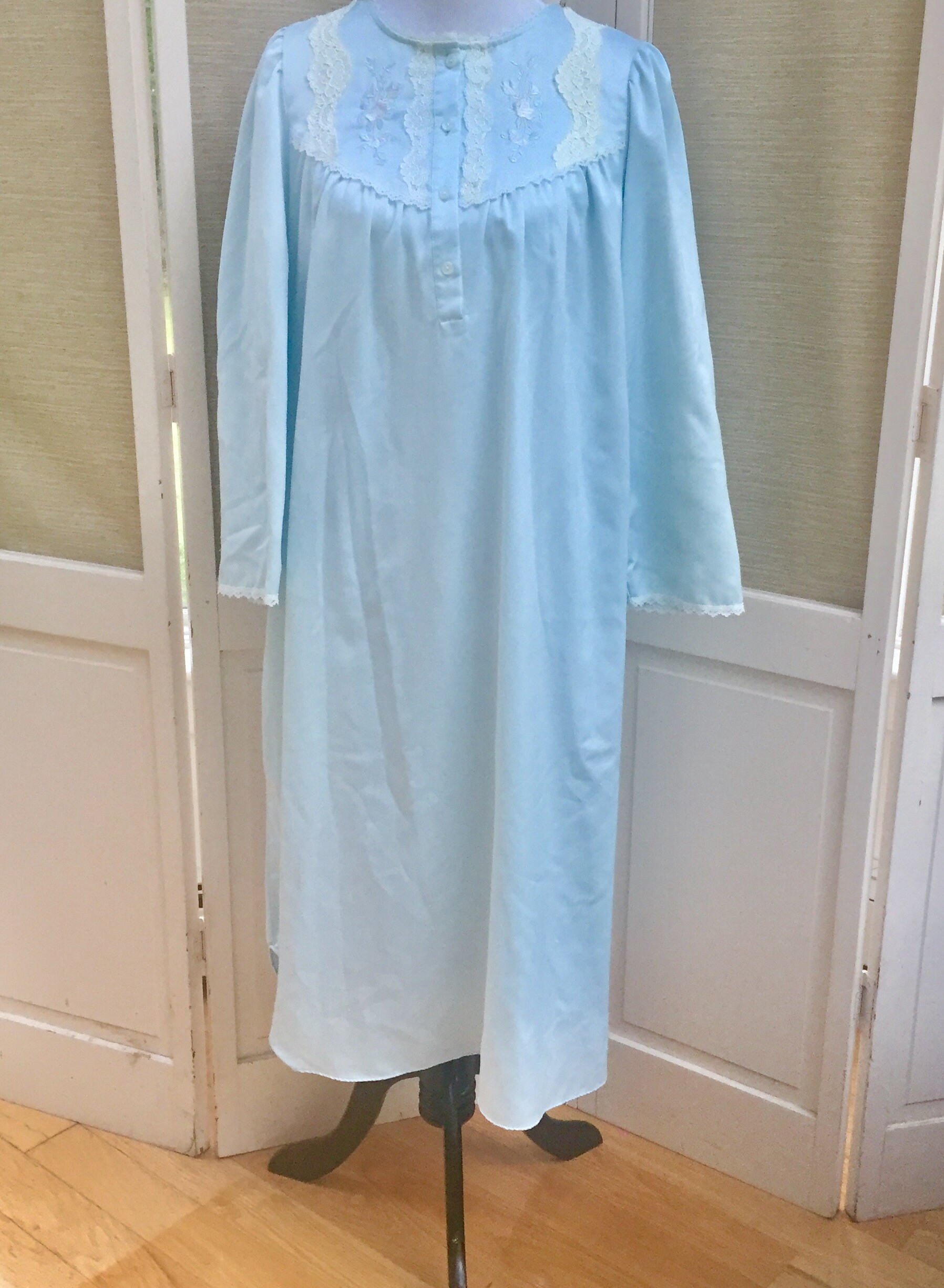 80s Miss Elaine Nightgown main image 1