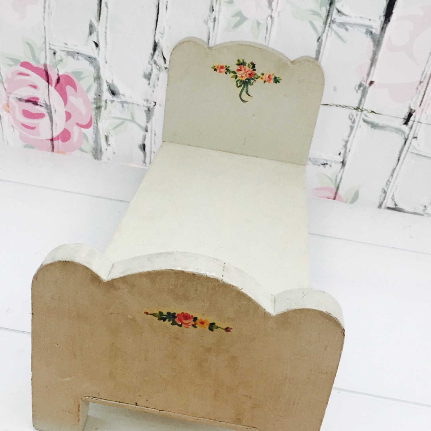 vintage baby doll bed