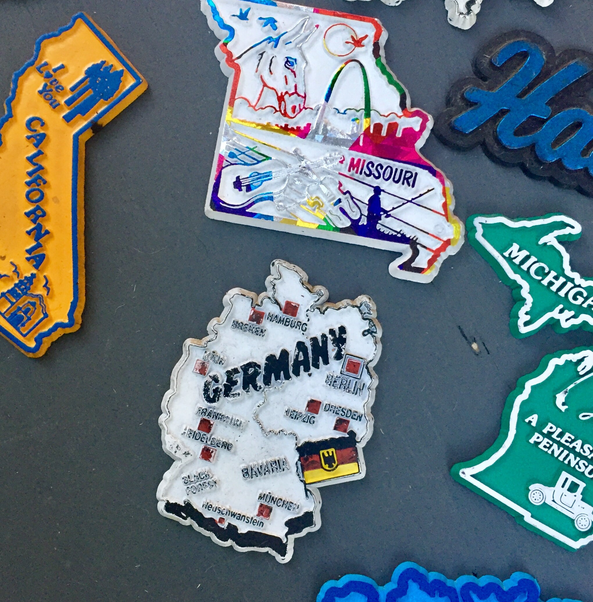 Vintage Souvenir Vintage State Vintage Travel Decor