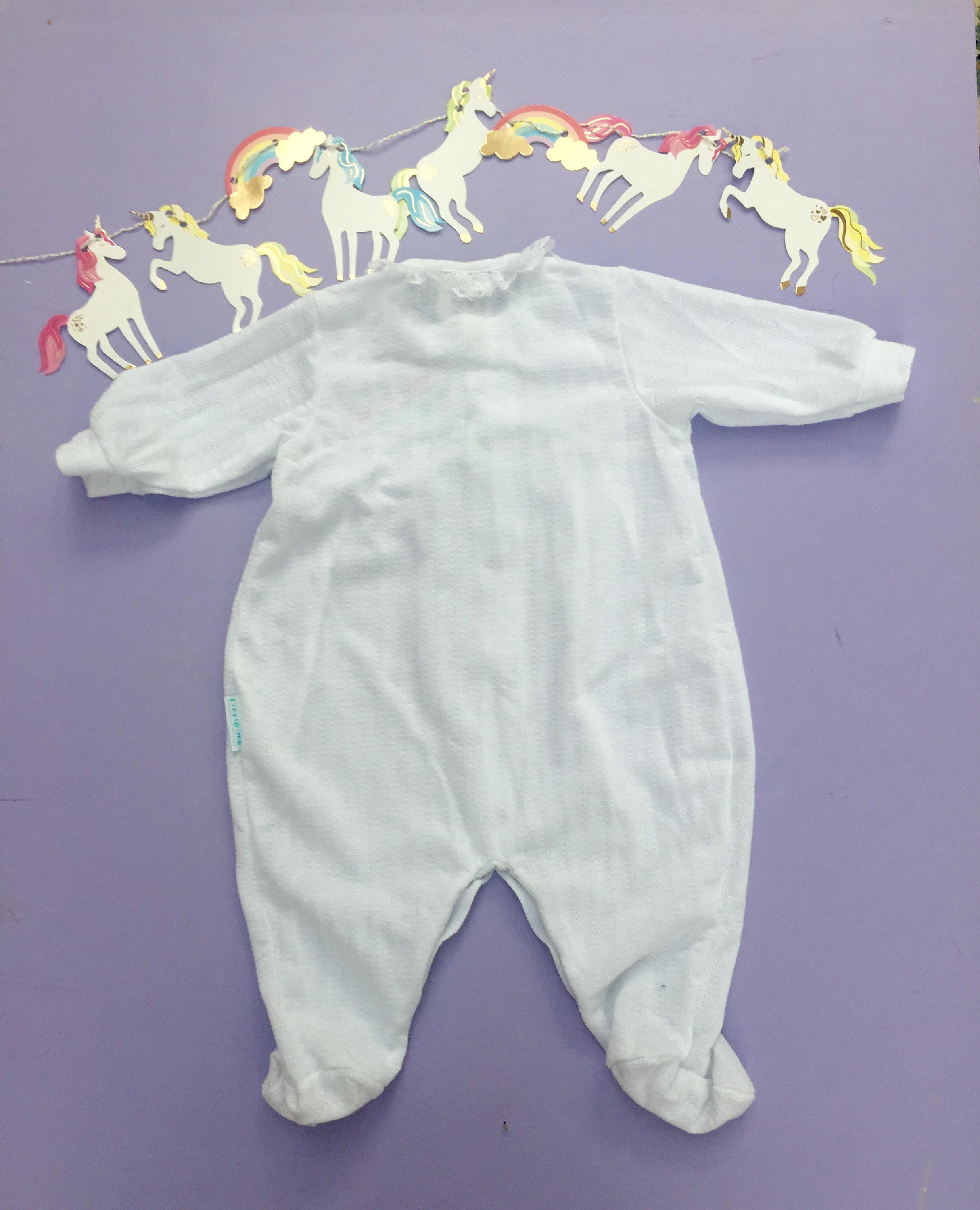 Vintage Baby Girl Sleeper, Set of Two, Size 6 to 9 months, Vintage