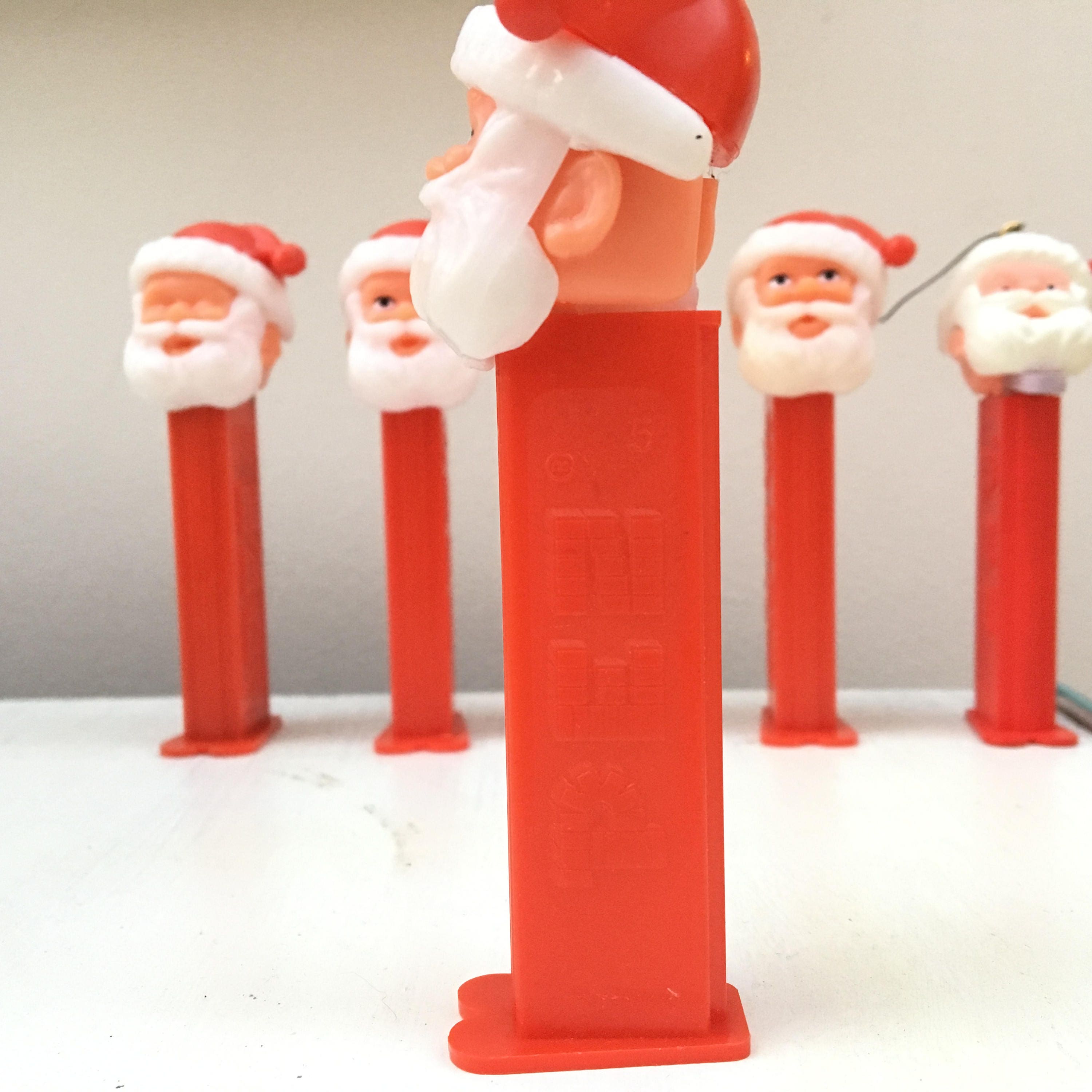 Vintage Santa Pez Dispenser Collection Lote de 6 Santa Pez Etsy