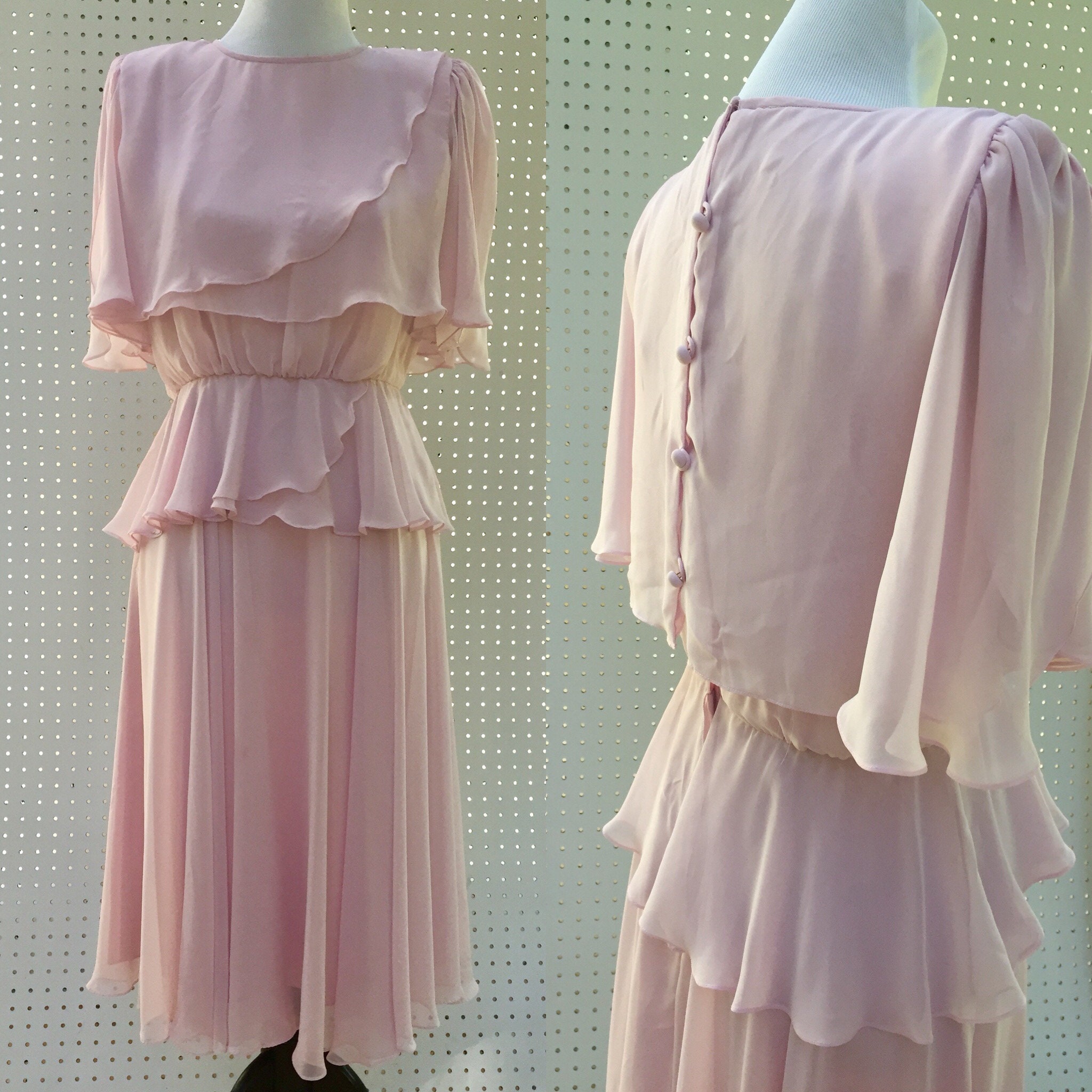 love lies chiffon dress
