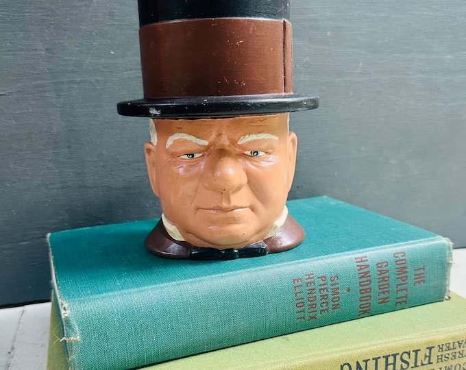 Vintage WC Fields Face Mug, 1970s WC Fields Coffee mug, Vintage Face Mug, Vintage Barware, Toby Mug, Vintage Guys Gift, 70s Coffee Mug