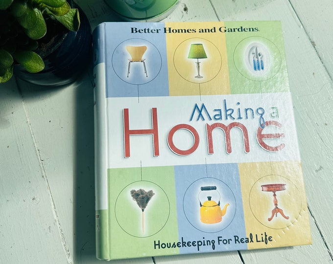 Vintage "Making a Home" book, Better Homes and Gardens Book, Decorating Book, Vintage Home Decor book, Vintage Housekeeping Book