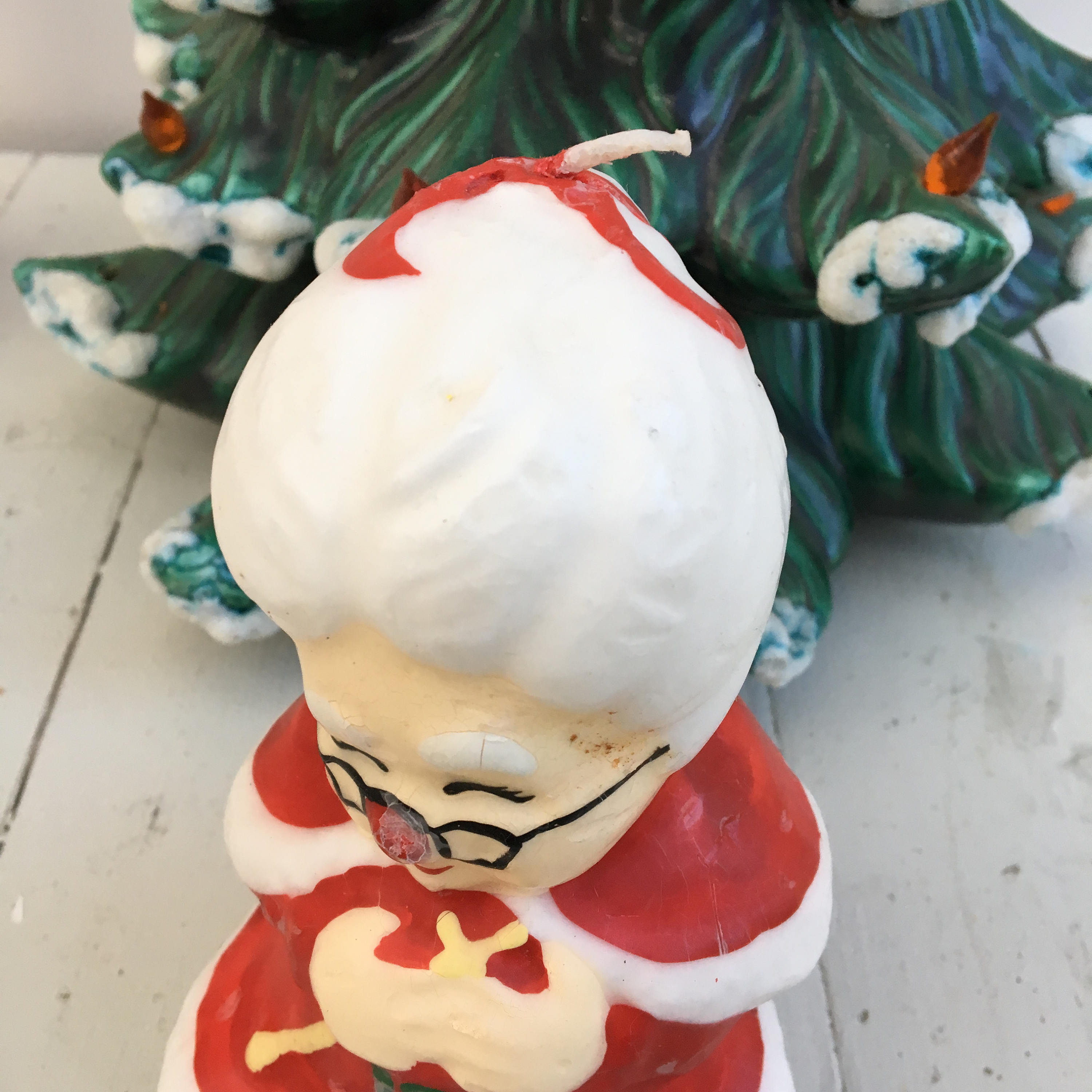 Vintage Christmas Candles 