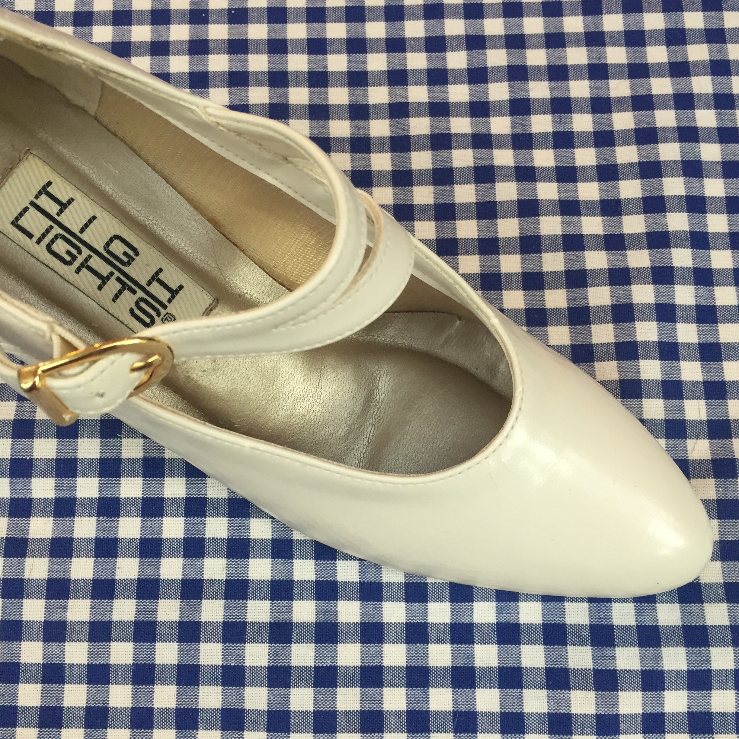 vintage wedding pumps