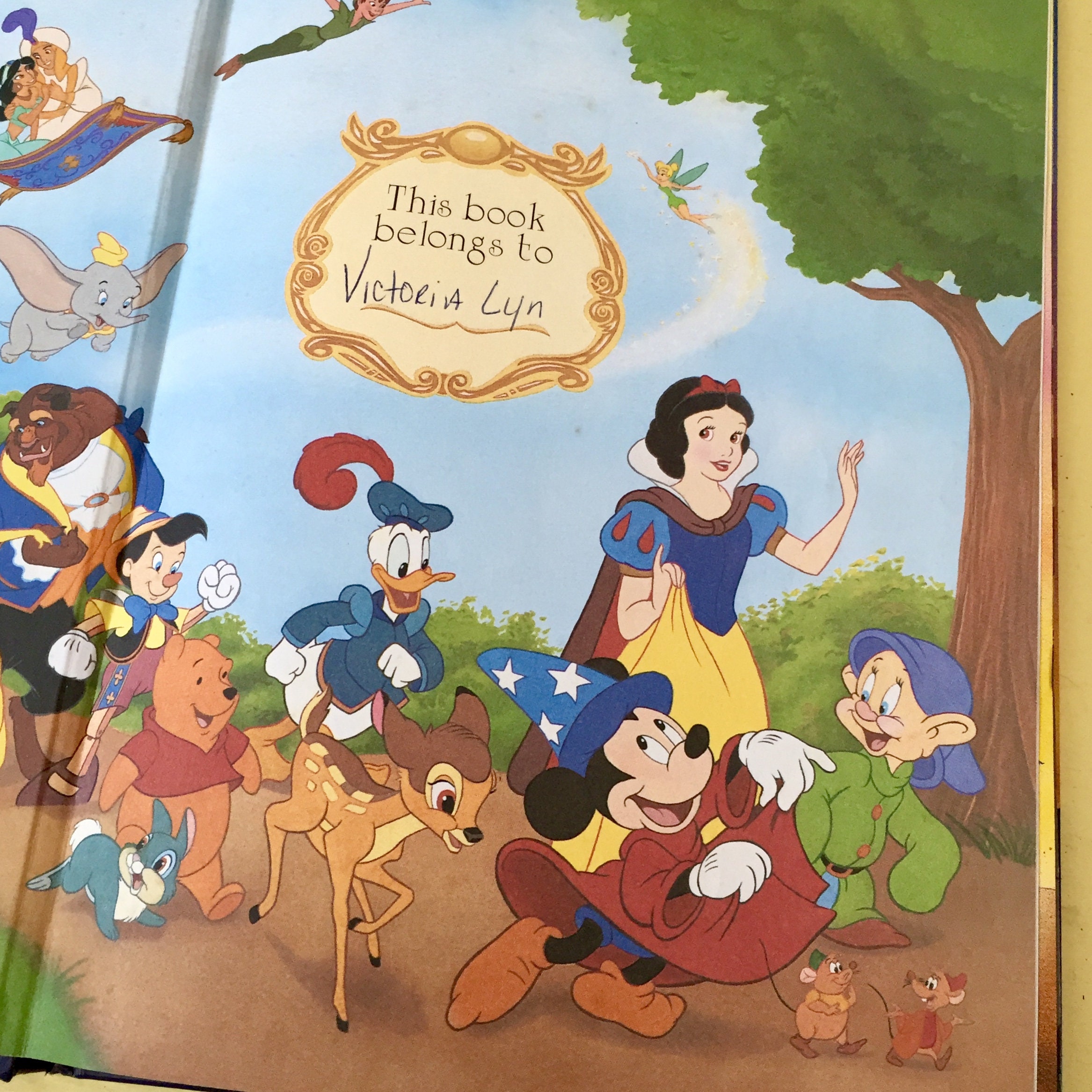 Vintage 1990s Walt Disney Movie Books, Set of 7, Vintage ...