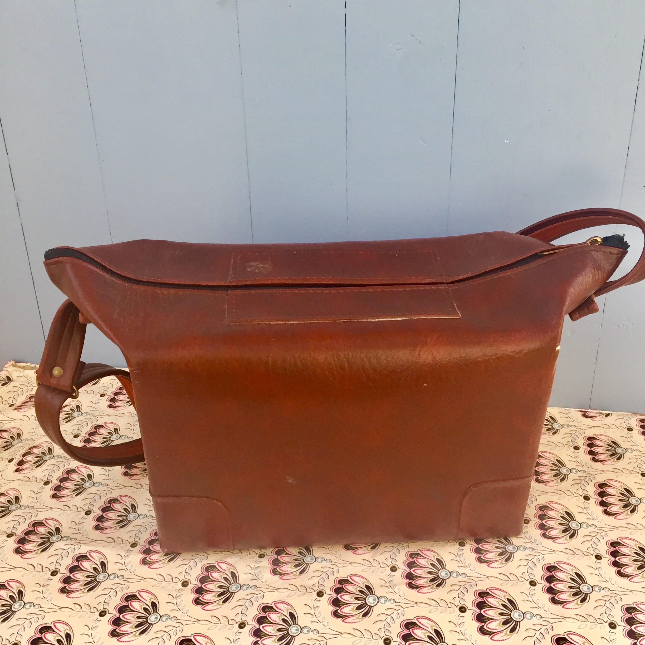 Vintage 1970s Kodak Instant Carryall Bag, Vintage Large Camera Bag, Mod