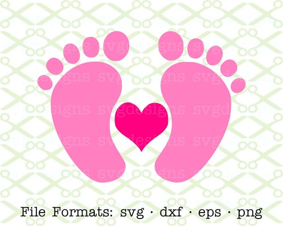 Download Baby Feet Svg Dxf Eps Png