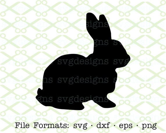 Bunny SVG Dxf Eps & Png. Digital Cut Files for Cricut Bunny | Etsy