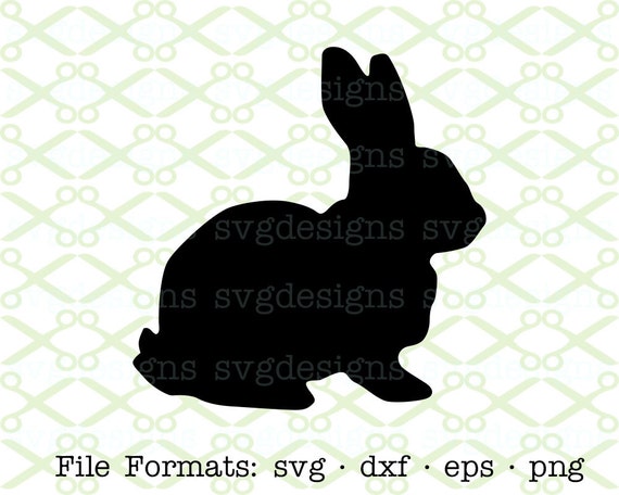 Download Bunny SVG Dxf Eps & Png. Digital Cut Files for Cricut ...