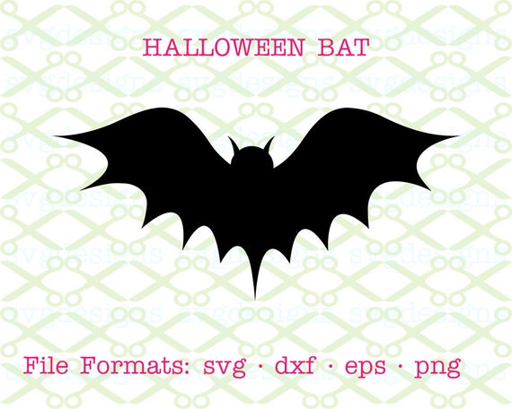 Download Halloween Bat Svg Dxf Eps Png Digital Cut Files Cricut Etsy