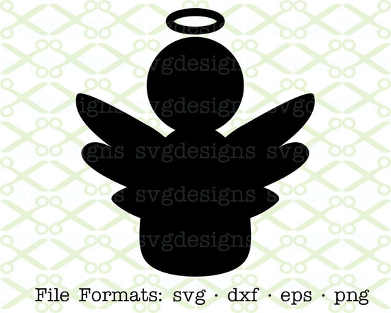 Download Angel Svg Dxf Eps Png Digital Cut Files For Cricut Etsy