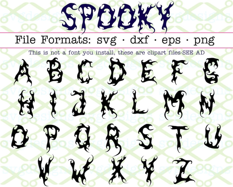 Free SVG Halloween Letters Svg 2760+ SVG Images File