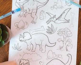 Peppa Pig Personalised Party Colouring Sheet - Etsy