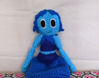 Steven Universe Lapis Lazuli crocheted doll