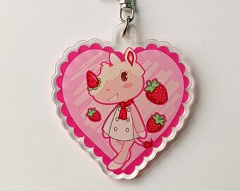 Animal Crossing Merengue Acrylic Keychain