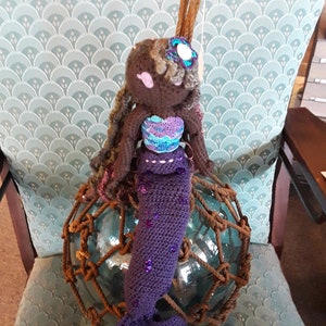 Crocheted Doll The Little Mermaid Kawaii Cute Amigurumi