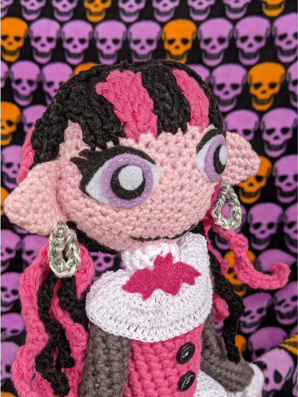Monster High Draculaura Amigurumi Plush Doll | Etsy