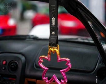 Sakura flower tsurikawa | JDM car accessories | Japanese Cherry Blossom Charm | Free shipping
