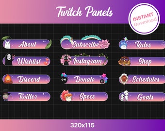 Twitch Pannels