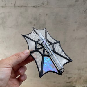 Spider Web Stained Glass Propagation Station