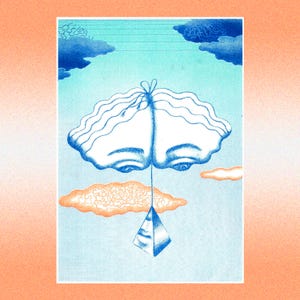 A3 risoprint - risograph print - poster - illustration poster
