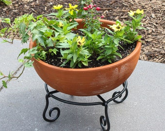 Wrought Iron Plant Stand Etsy Visit your local at home store to purchase. wrought iron plant stand etsy