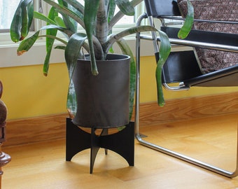 Mid-Century Modern Stand Plant Flowerpot Holder indoor/outdoor