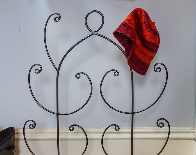 Mitten Tree Drying Rack, Decorative Wrought Iron