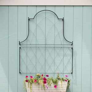 Cottage Garden Trellis, Wall-Mounted 2 piece, 46" x 42"