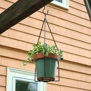 Linking Plant Hangers, Set of 2, Wrought Iron
