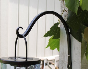 wrought iron plant hooks