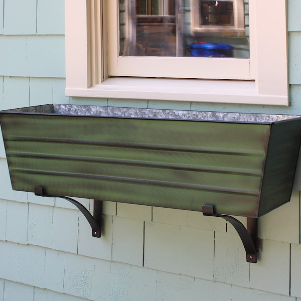 Craftsman Style Shelf Brackets for Window and Flower Boxes