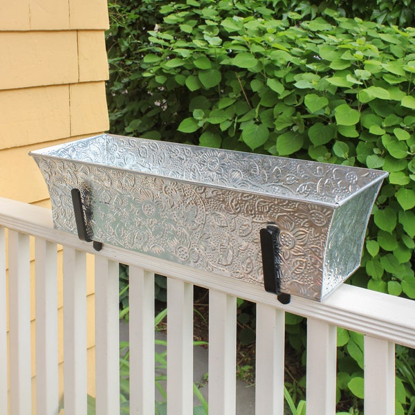 Railing Planter Etsy