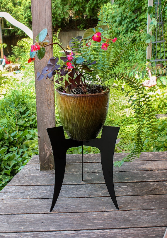 Ibex Modern Plant Stand Flowerpot Holder Indoor/outdoor - Etsy